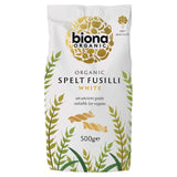 Biona Organic Spelt Fusilli White Pasta   500g GOODS M&S   