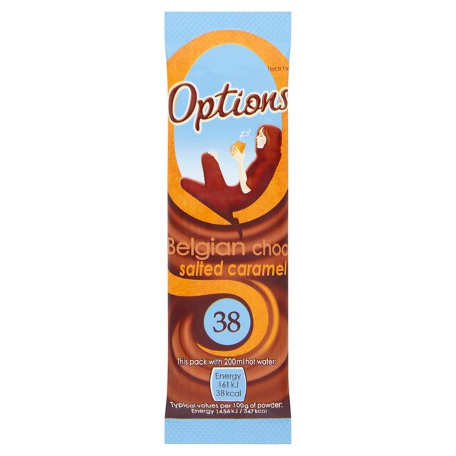 Options Salted Caramel Hot Chocolate Sachet    11g