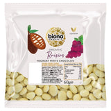 Biona Organic Raisins Yoghurt White Chocolate   60g GOODS M&S   