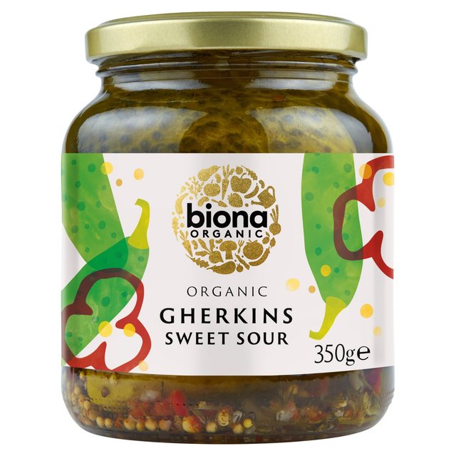 Biona Organic Gherkins   350g GOODS M&S   