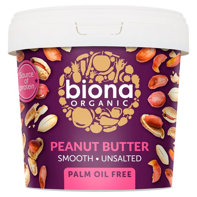 Biona Organic Peanut Butter Smooth   1kg