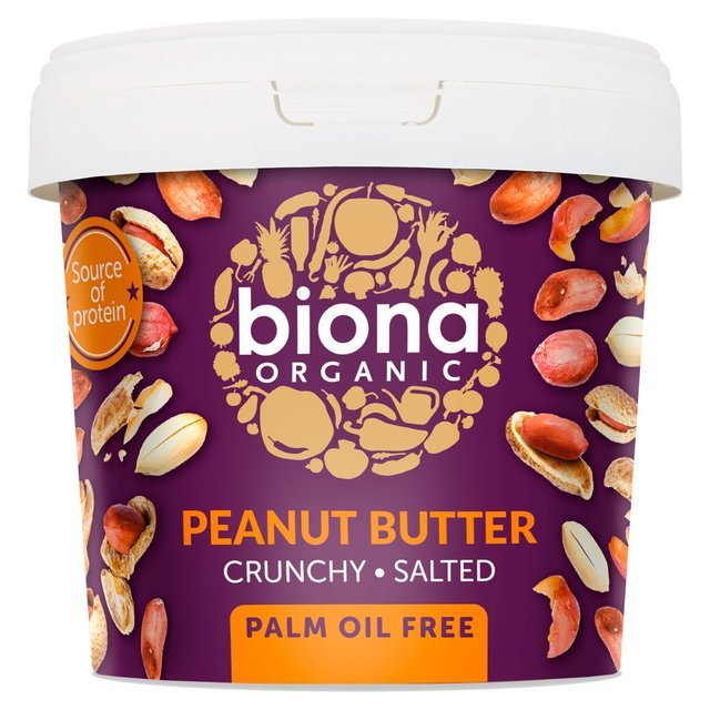 Biona Organic Peanut Butter Crunchy   1kg GOODS M&S   