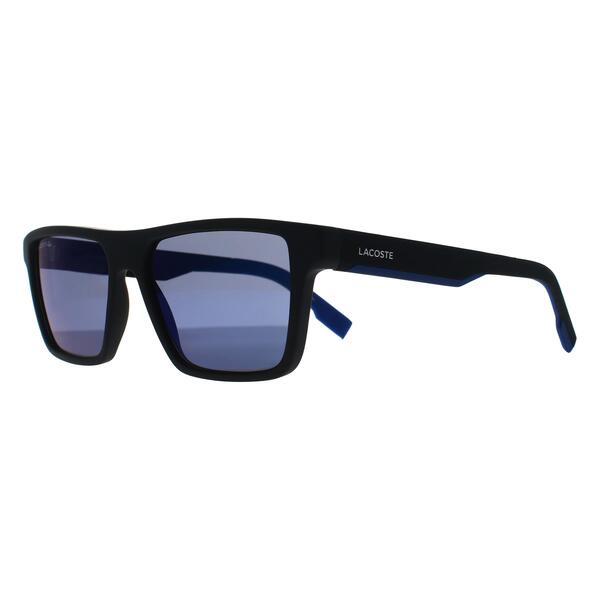 Lacoste L998S sunglasses matte black blue, imported from the UK