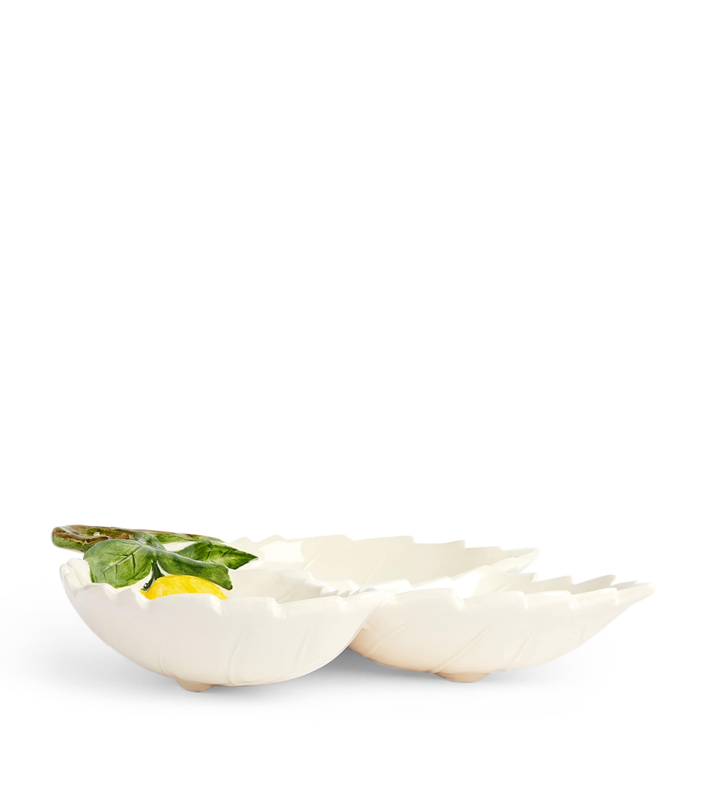 Les-Ottomans Lemon starter set plate 37cm, UK version