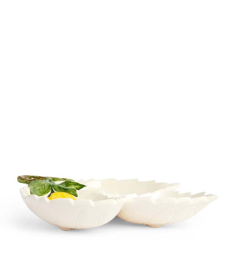Les-Ottomans Lemon starter set plate 37cm, UK version