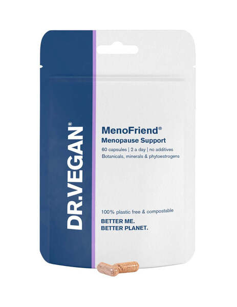 DR.VEGAN MenoFriend® | 30 Day Supply | 2 Capsules Per Day GOODS Superdrug   