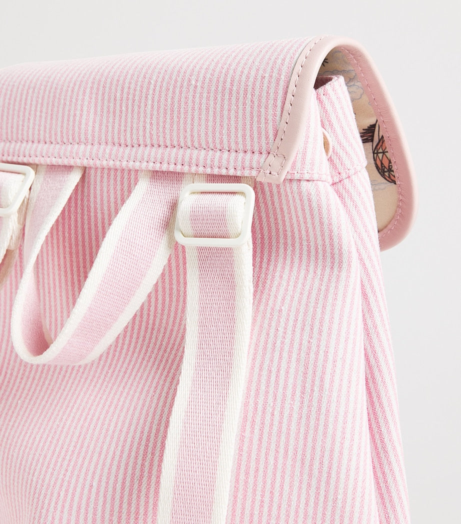 Harrods embroidered backpack with magnetic fastening, UK version