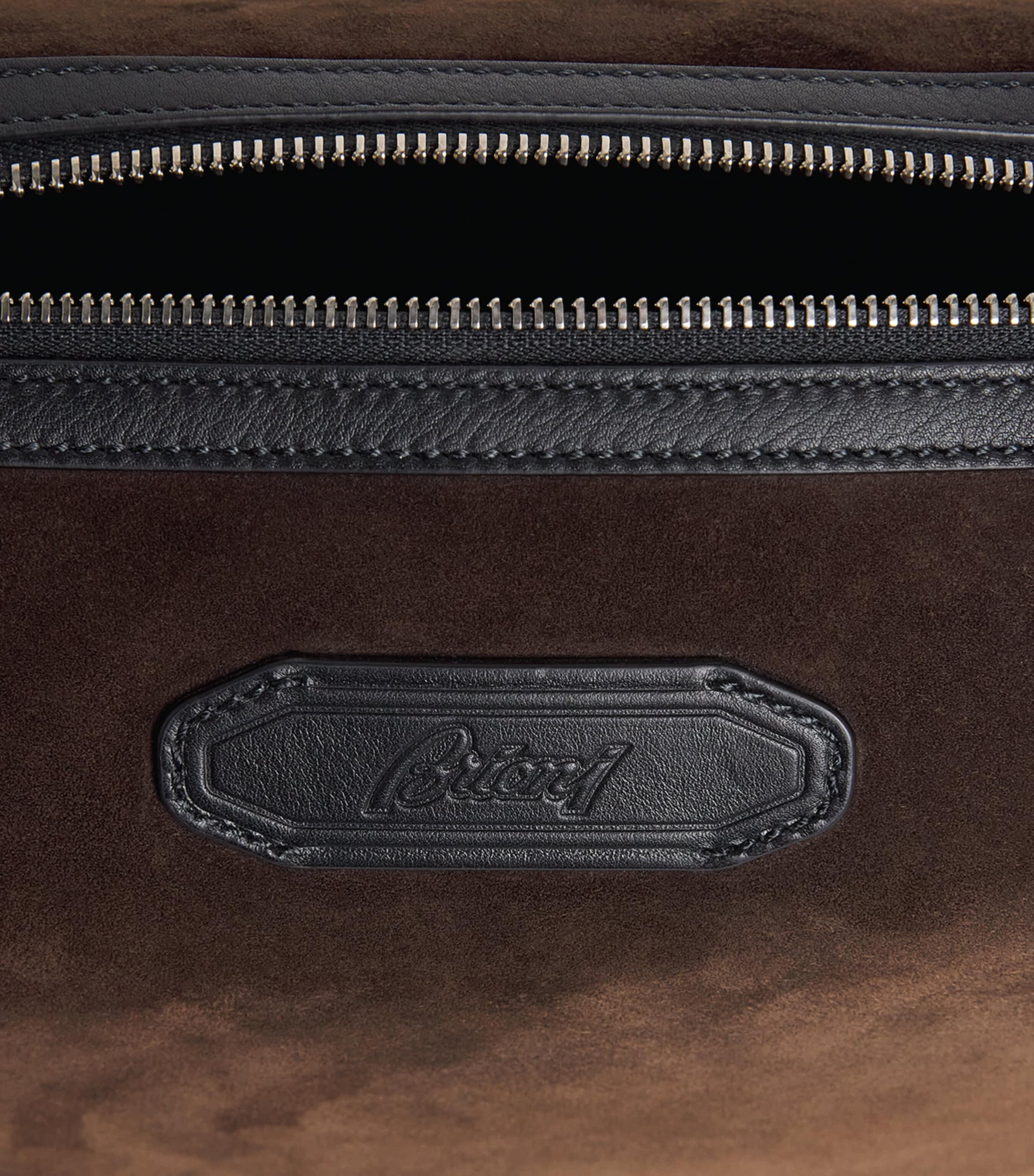 Brioni Via Veneto suede pouch (British brand)