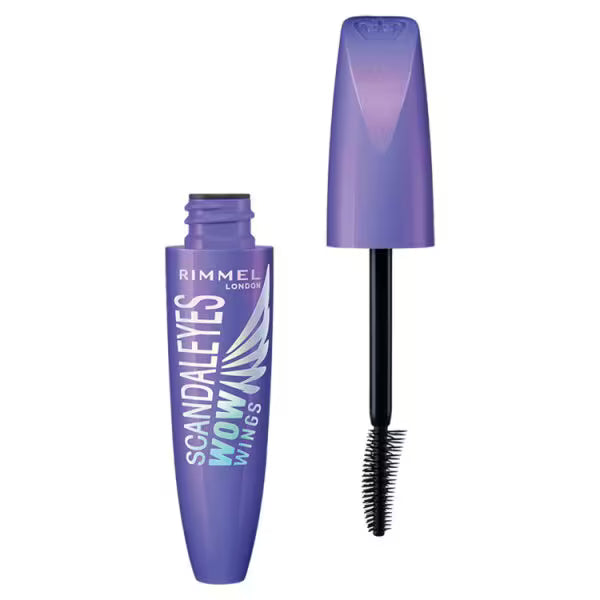 Rimmel Scandaleyes Wow Wings Schwarze Mascara 12ml, importiert aus dem Vereinigten Königreich