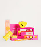 Harrods filled pencil case with stationery accessories, UK version