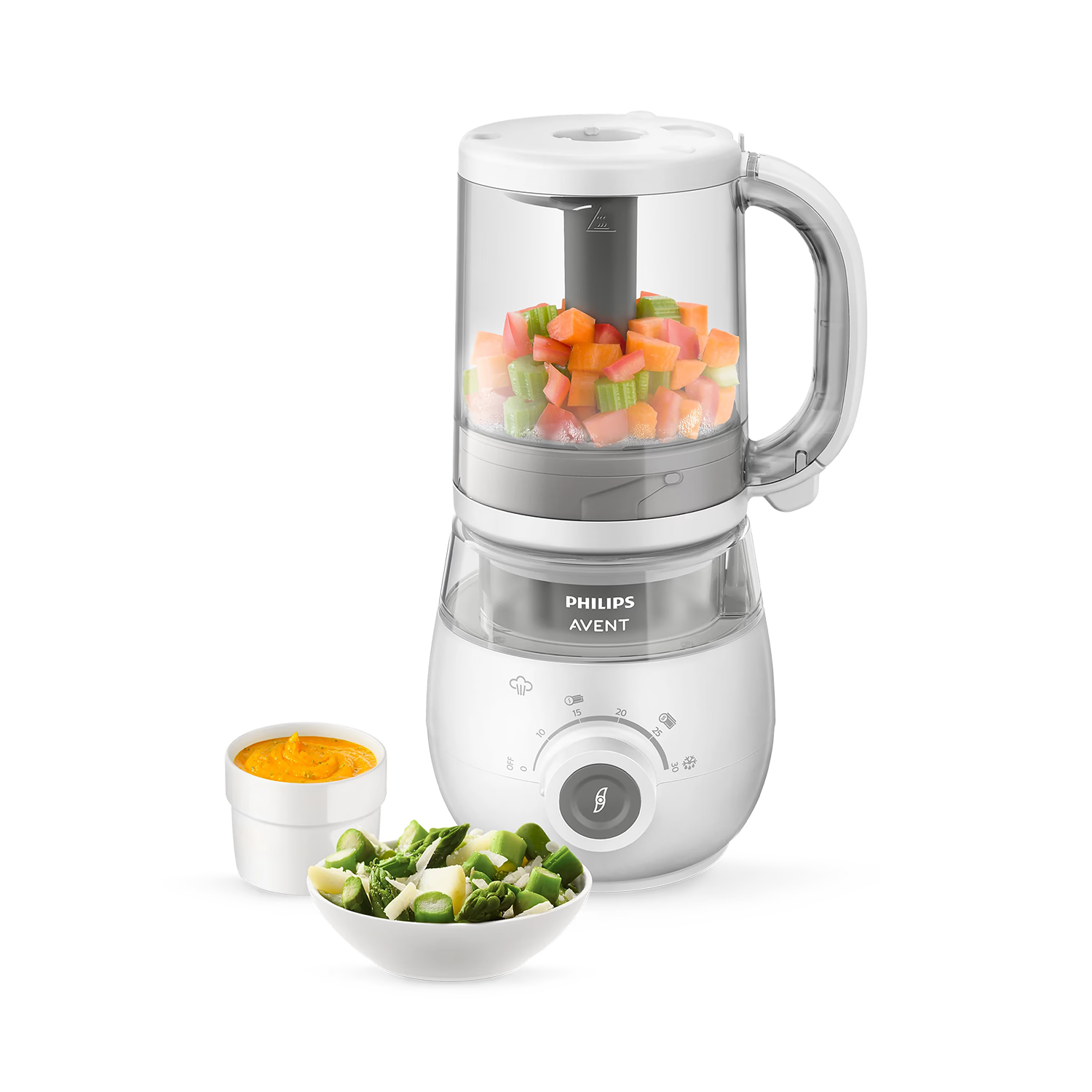 Philips Avent Premium 4in1 baby food steamer blender (British brand)