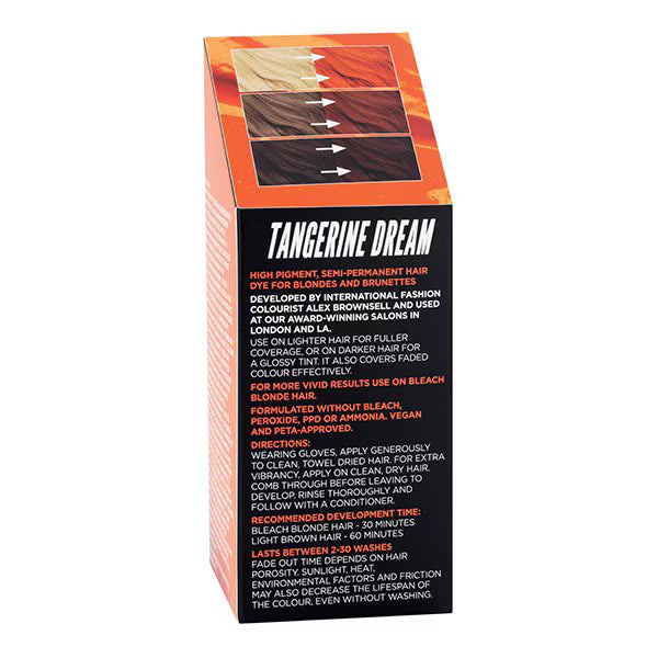 Bleach London Tangerine Dream hair colour 150ml - British product