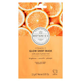 Botanics Vitamin C Glow Sheet Face Mask 23g GOODS Boots   