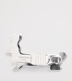 Thom Browne sterling silver rabbit tie bar - British product