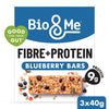 Bio & Me blueberry protein oat bars 3x40g - British product