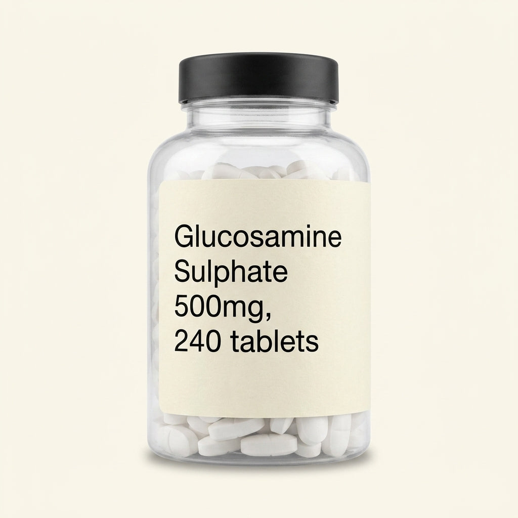 Holland & Barrett glucosamine sulphate 500mg 240 tablets, UK version