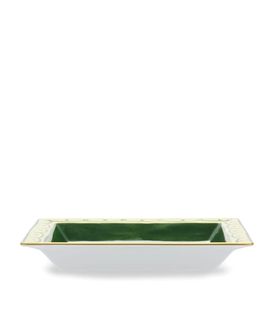 Ginori 1735 Il Viaggio di Nettuno porcelain tray 24.5cm, UK version