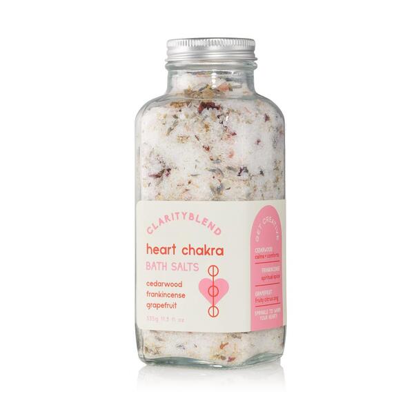 Clarity Blend Heart Chakra Bath Salts 335g - British product