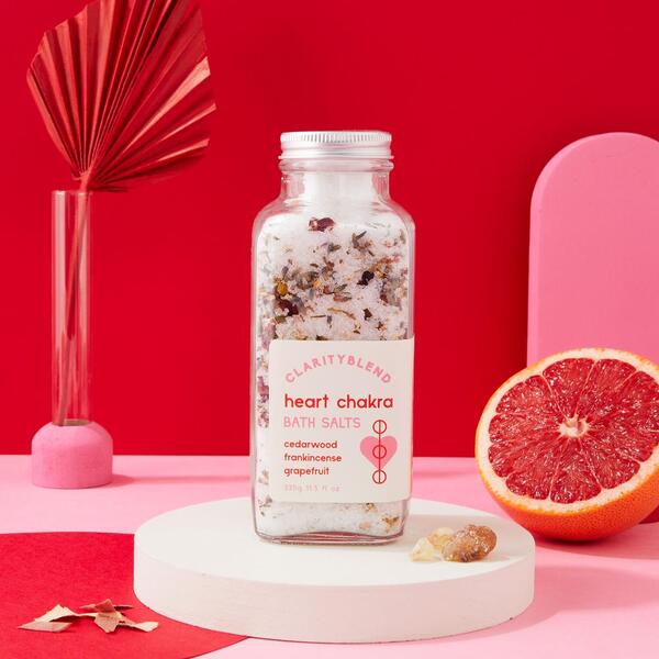 Clarity Blend Heart Chakra Bath Salts 335g - British product