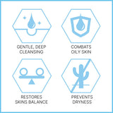 Sebamed clear face cleansing bar 100g (British brand)