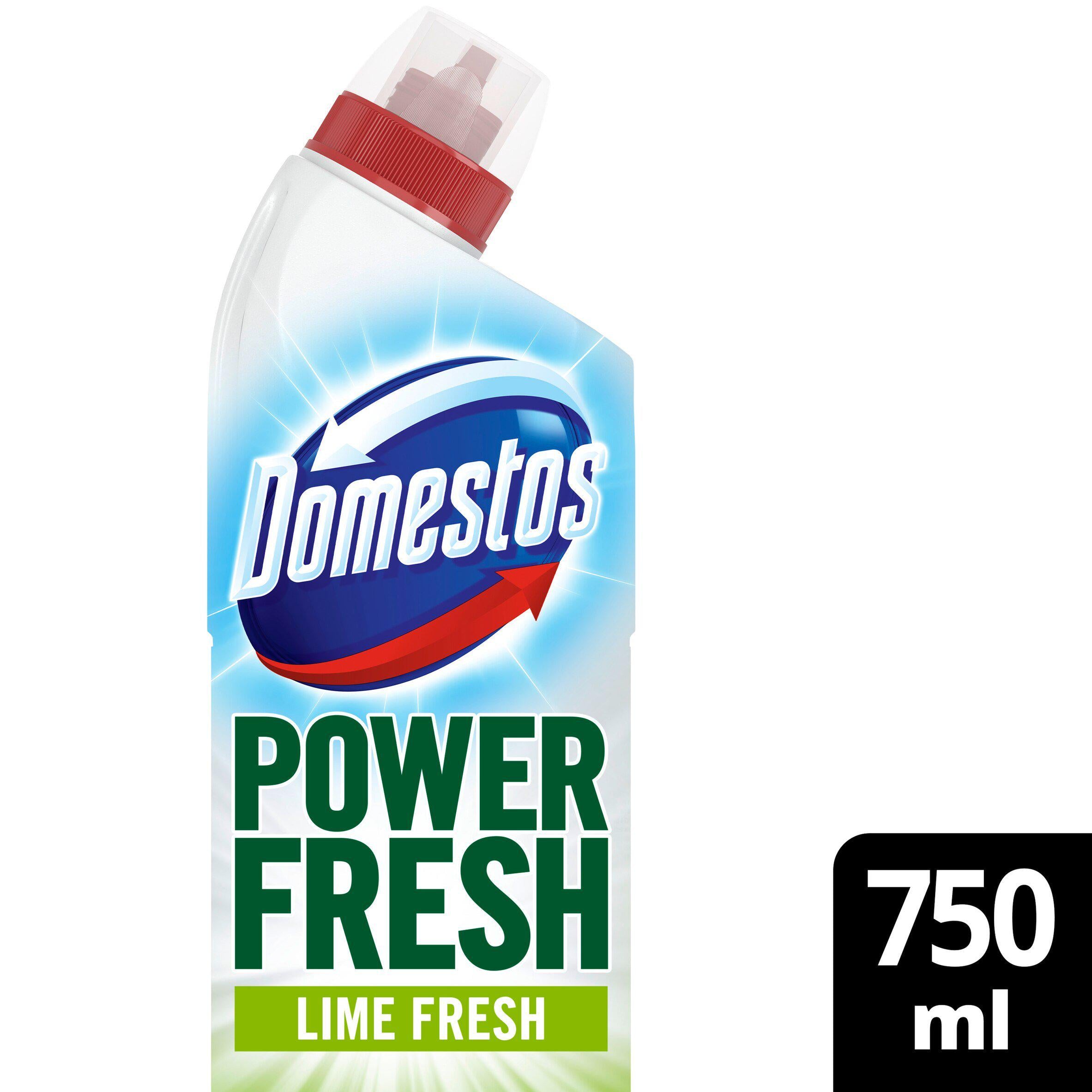 Domestos Power Fresh Lime Fresh Toilet Gel 750ml GOODS Sainsburys   