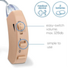 Beurer hearing amplifier HA50 white device behind ear (British brand)