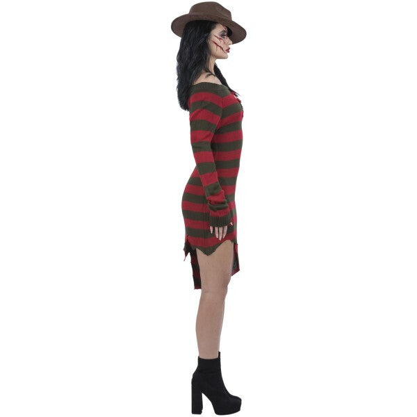 Smiffys Freddy Krueger costume knitted dress (British brand)