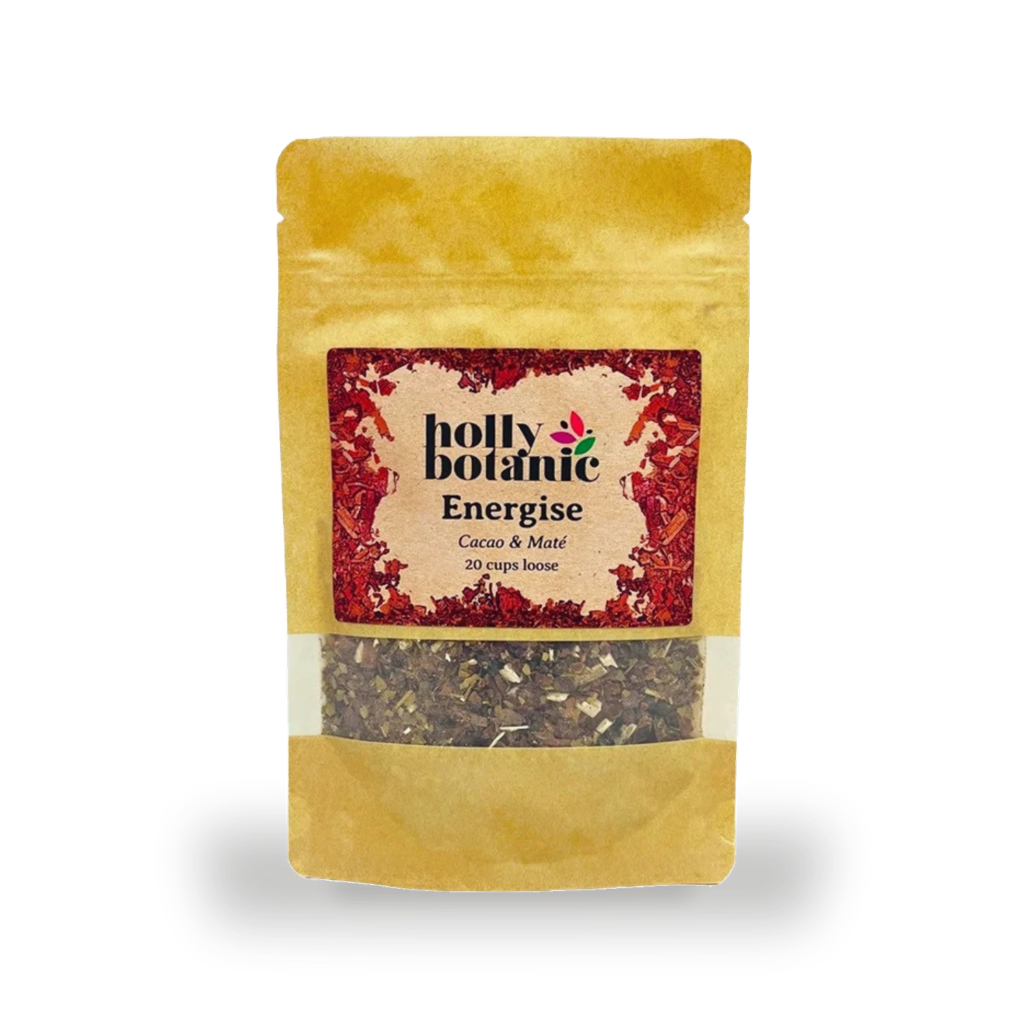 Holly Botanic Energise Tisane 20 cup loose, imported from the UK