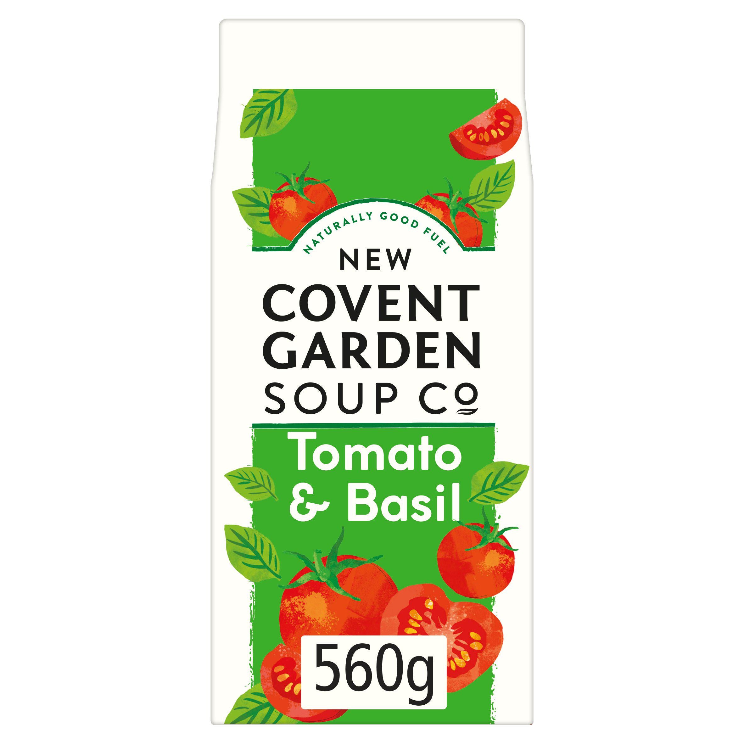 New Covent Garden Tomato & Basil Soup 560g GOODS Sainsburys   