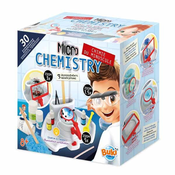 Buki Micro Chemistry science kit, UK version