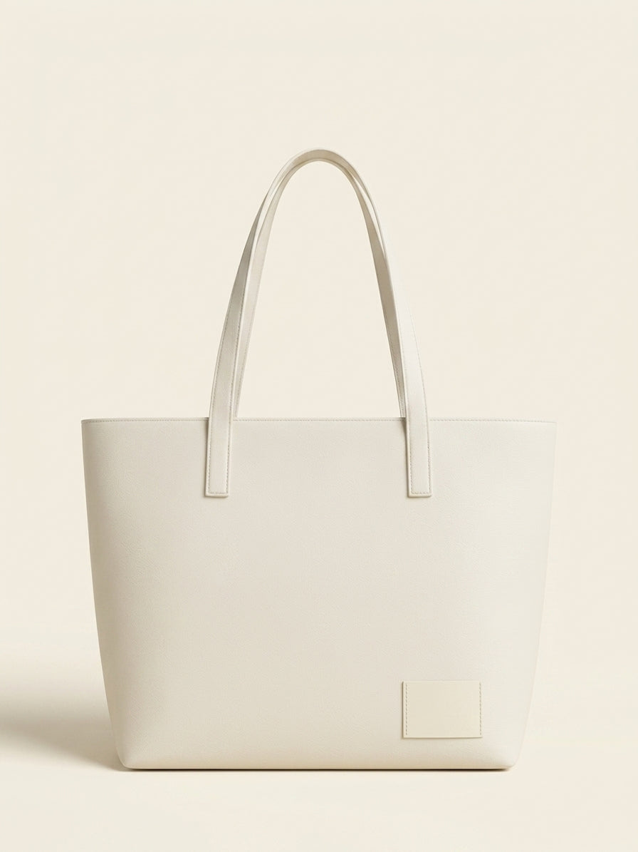 Mulberry leather twin handle tree tote bag - British product
