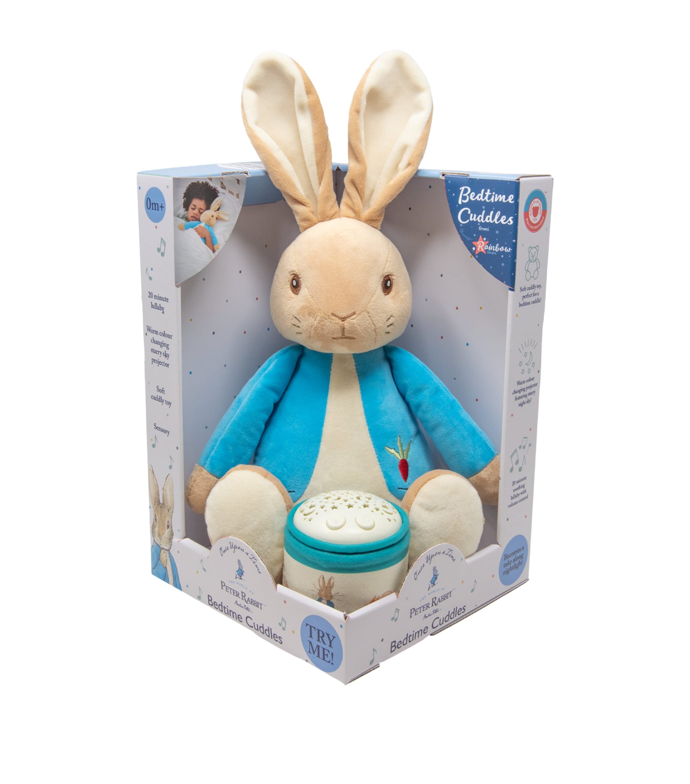 Peter Rabbit bedtime cuddles set 36cm, imported from the UK