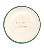 Laetitia Rouget Two Peas in a Pod dessert plate 20cm, UK version