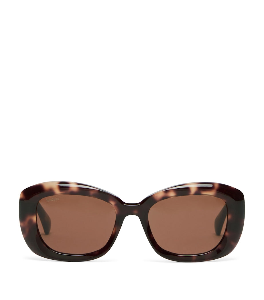 Max Mara oversized oval sunglasses, UK version