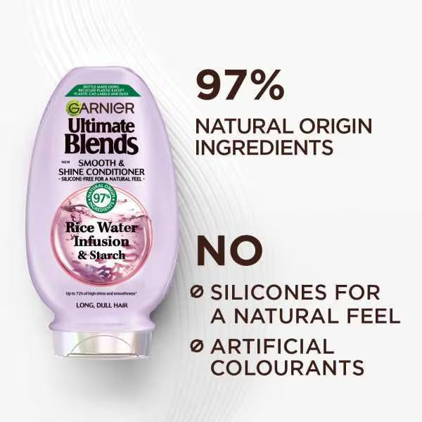 Garnier Ultimate Blends Rice Water Conditioner, UK version