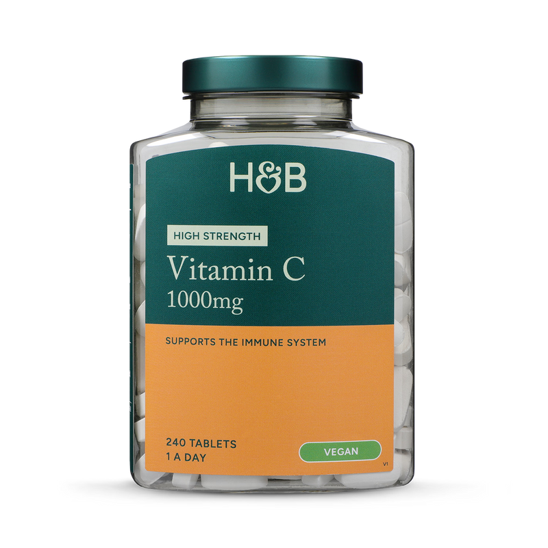 Holland Barrett Vitamin C tablets 1000mg 240s, UK version