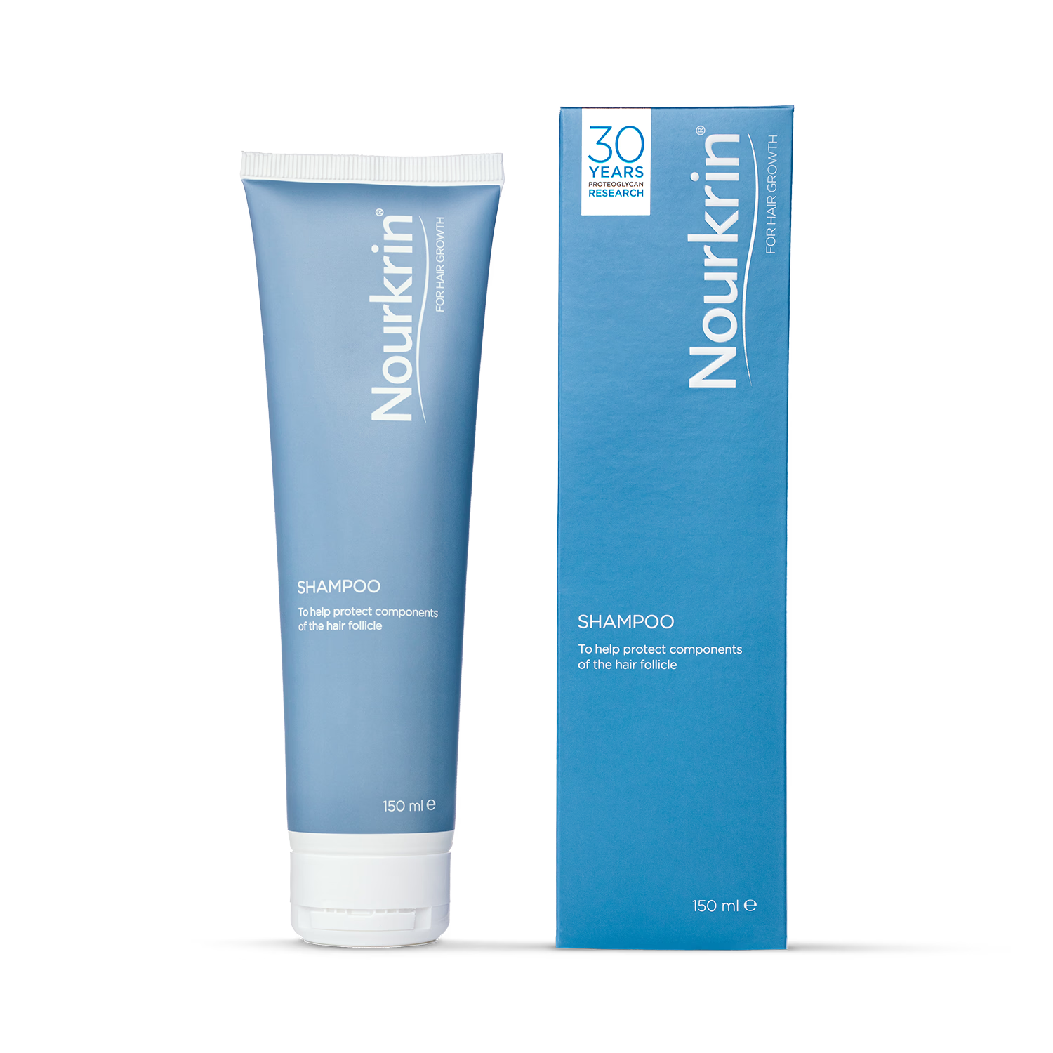Nourkrin shampoo for hair loss 150ml (British brand)