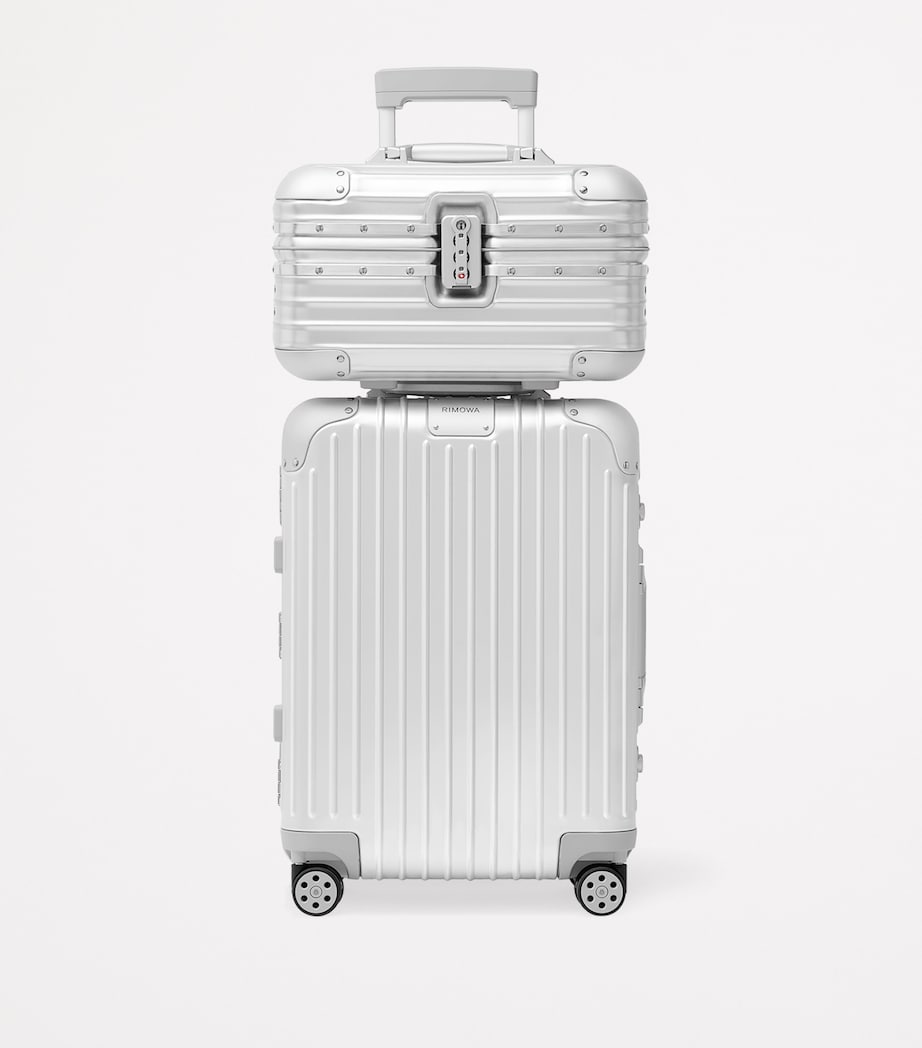 RIMOWA Aluminium Wash Bag 25x28.5x25cm (British brand)