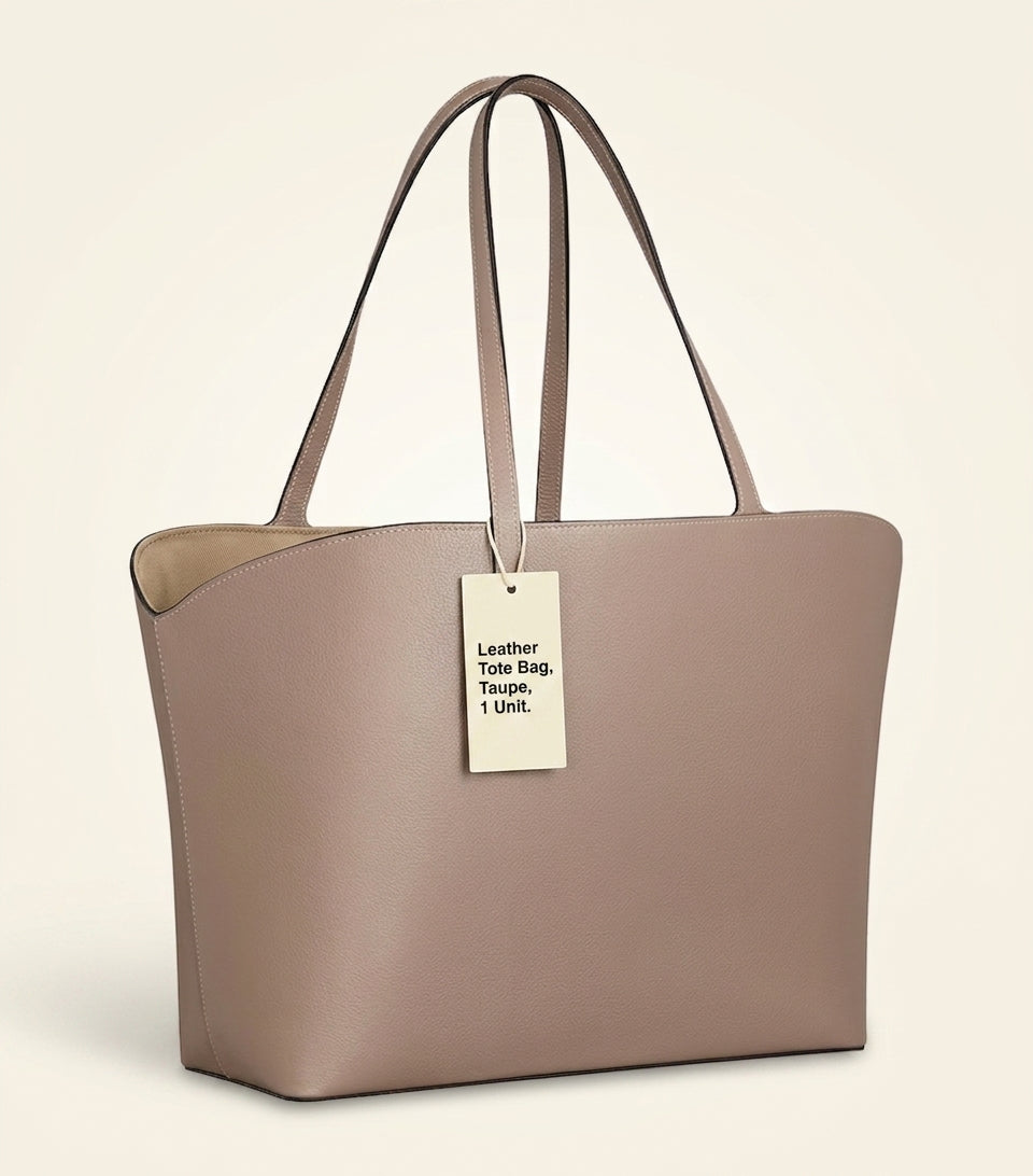 Cartier C de Cartier tote bag smooth leather - British product