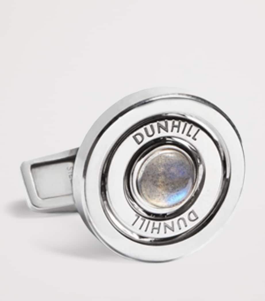 Dunhill Gyro cufflinks with labradorite stone, UK version