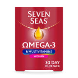 Seven Seas Omega 3 & Multivitamins Woman 30 Day Duo Pack x60 GOODS Sainsburys   