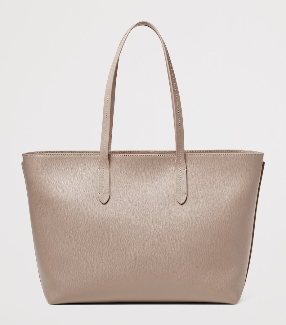 Aspinal of London leather East West tote bag - British product