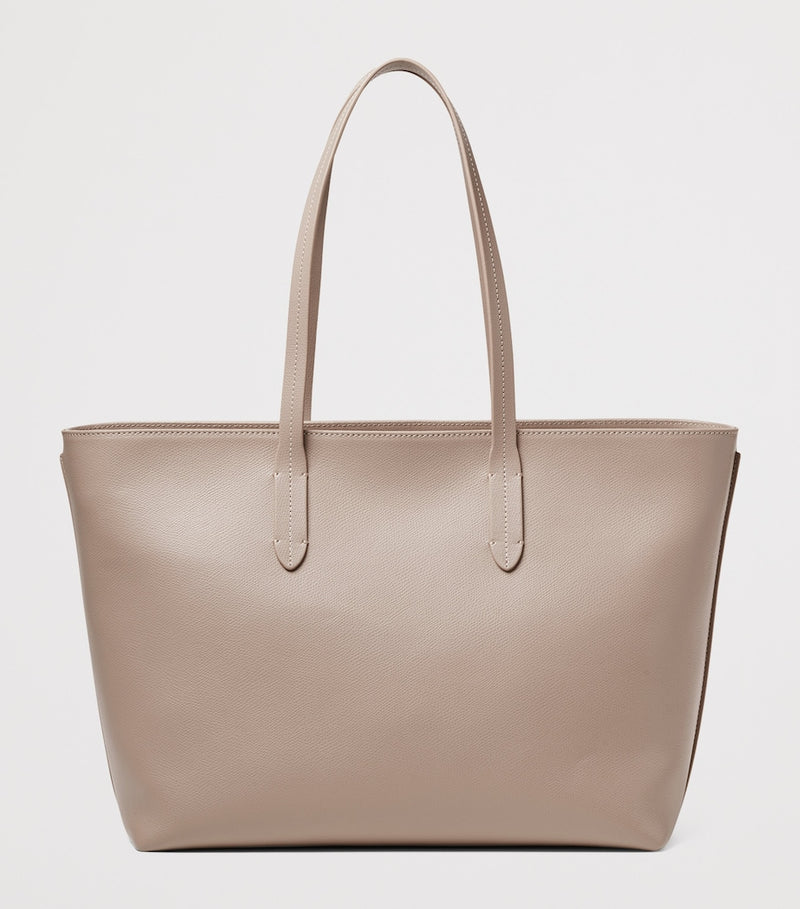 Aspinal of London leather East West tote bag - British product