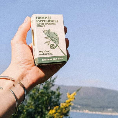 Wylder Naturals Hanfsamenöl & Patschuli Seife 120g