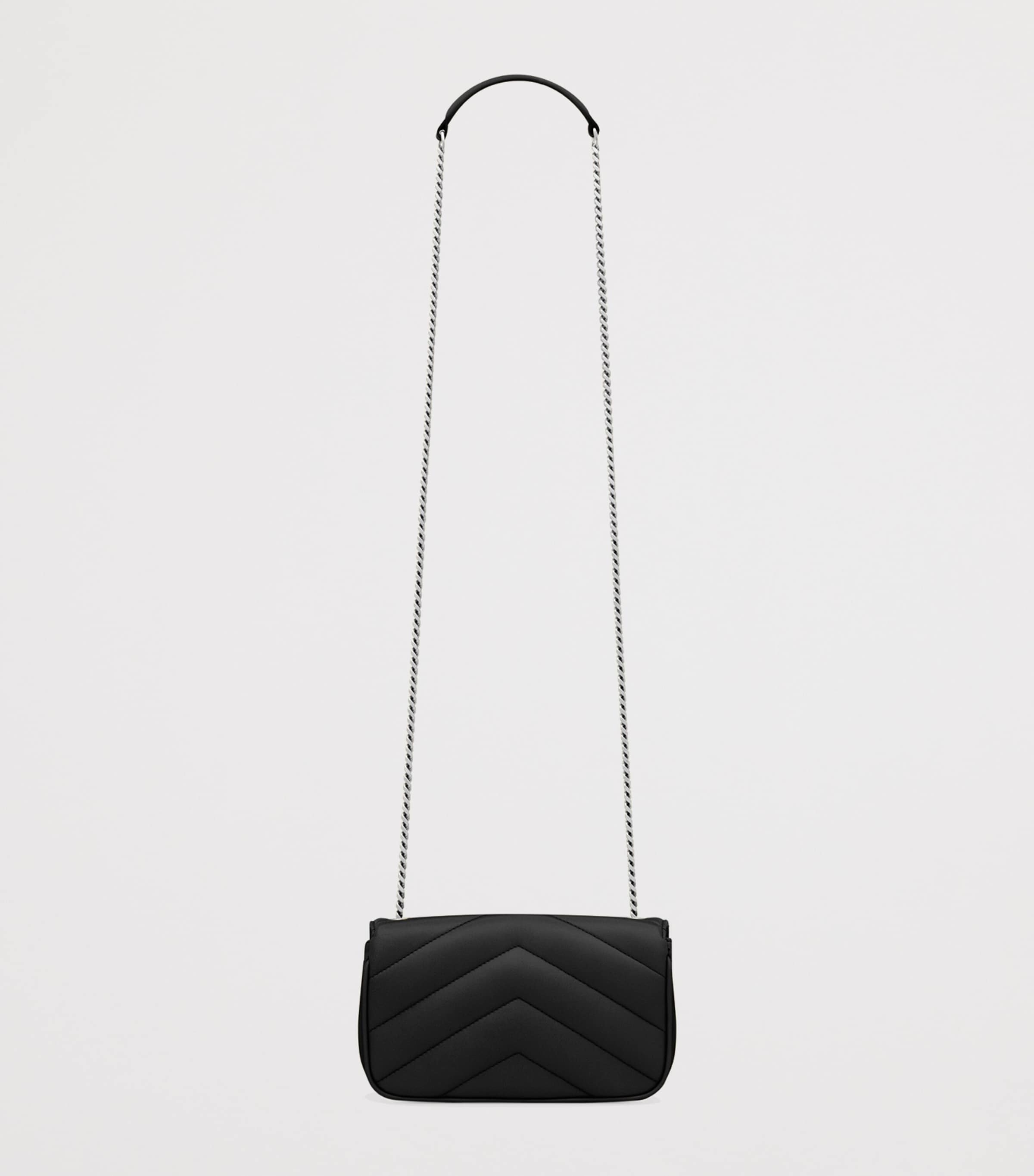 Saint Laurent Mini Matelassé Loulou shoulder bag - British product