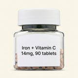 Holland & Barrett Iron & Vitamin C 90 tablets, UK version