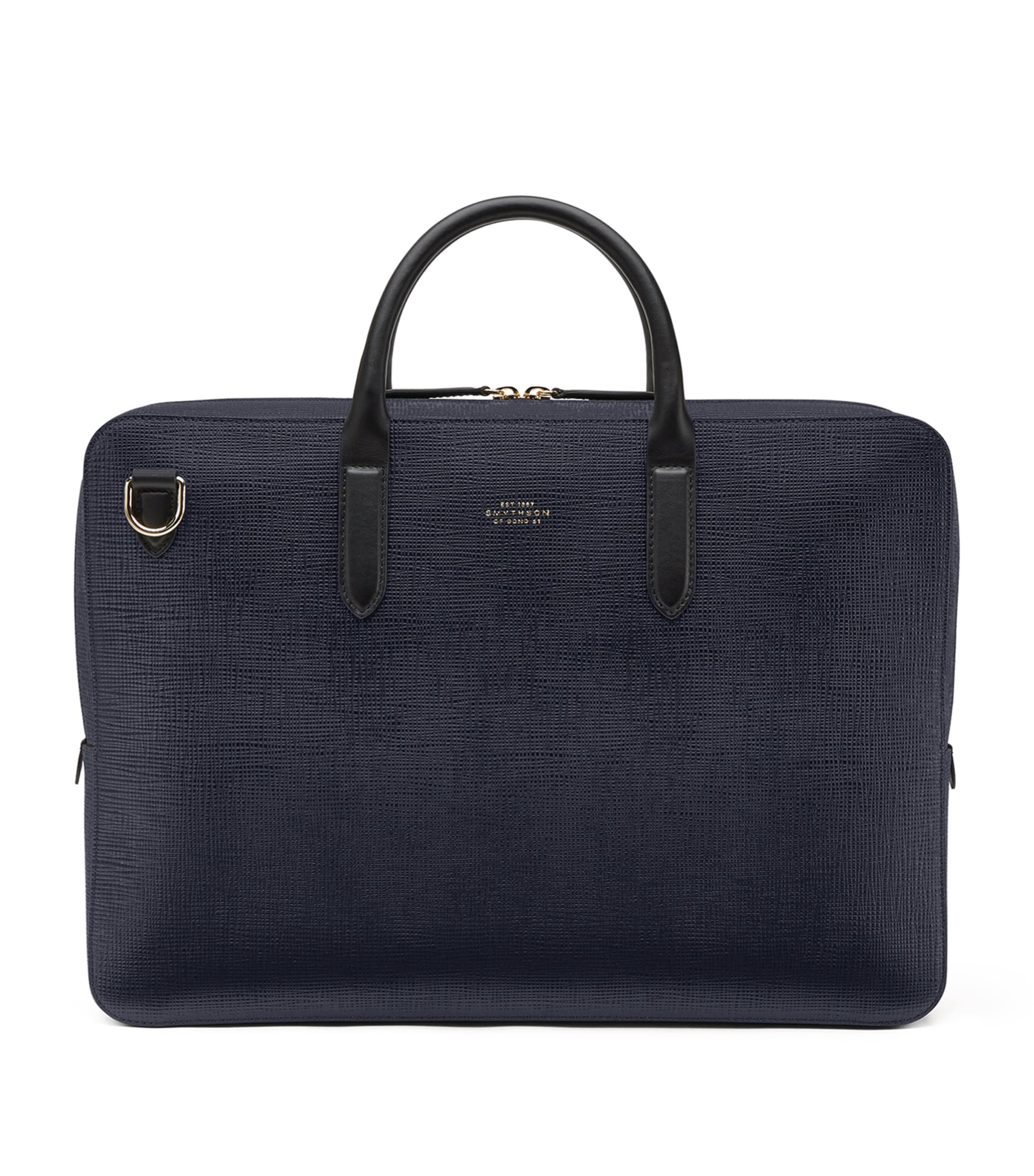 Smythson Leather Briefcase (British brand)