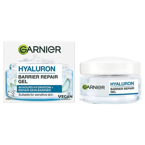 Garnier Hyaluron Barrier Repair Water Gel with Aloe Vera 50ml, UK version