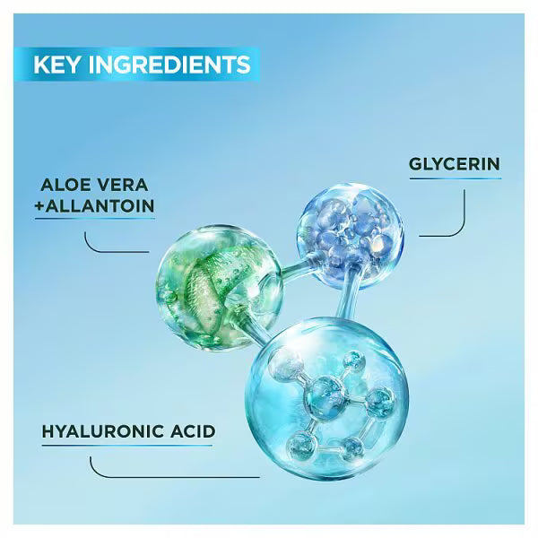 Garnier Hyaluron Barrier Repair Water Gel with Aloe Vera 50ml, UK version