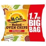 Mccain Naked Oven Chips Straight 1.7kg GOODS Sainsburys   